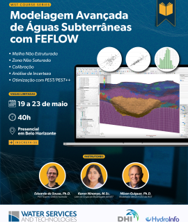 Curso Modelagem avançada de águas subterrâneas com FEFLOW